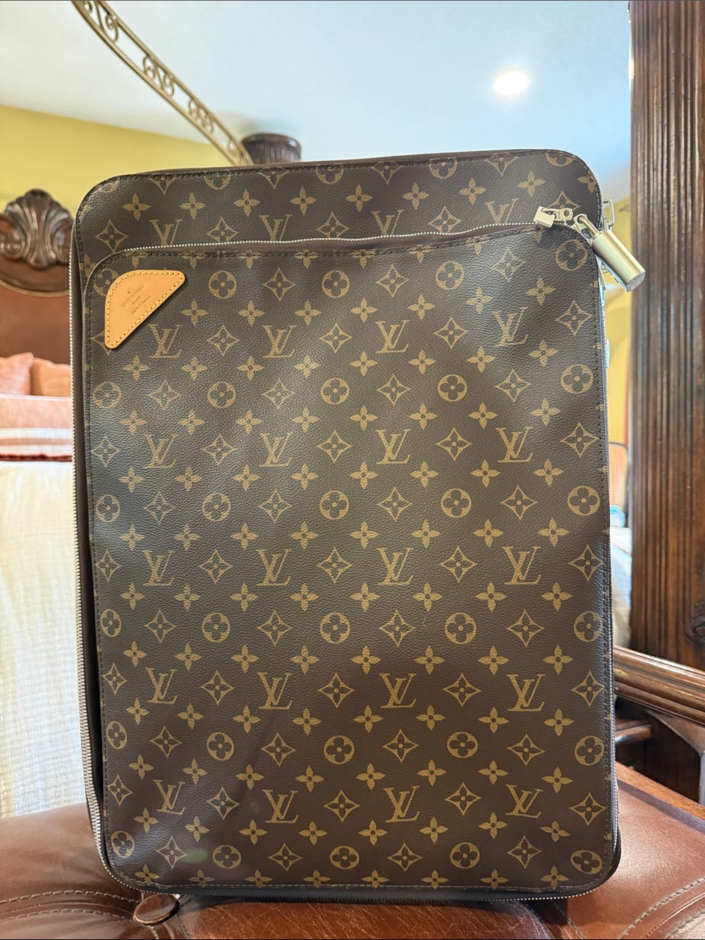 Louis Vuitton monogram Pagase 55 carry on- Brown & Tan